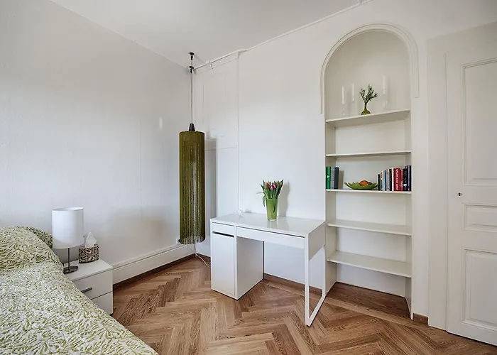 לינה וארוחת בוקר Am Pavillon Bed & Kitchen ברן